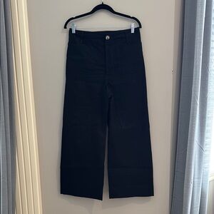 Maeve Colette Black Cropped Pants